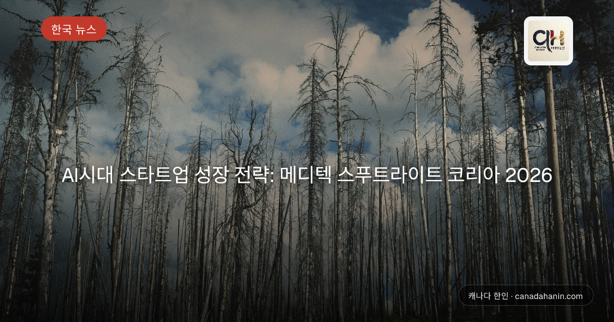 AI시대 스타트업 성장 전략: 메디텍 스푸트라이트 코리아 2026